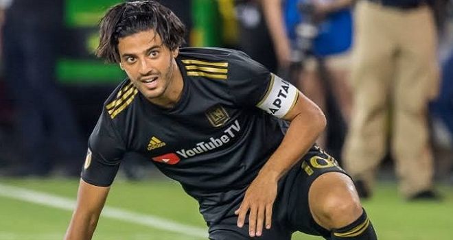 Penyerang Los Angeles FC, Carlos Vela.