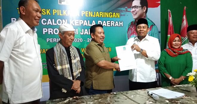 Ambil Formulir Pendaftaran, PKB Diharapkan Dukung Fasha di