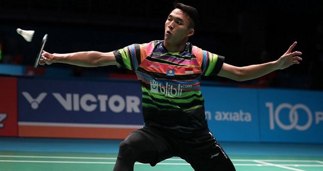 Tunggal putra Indonesia, Jonatan Christie.