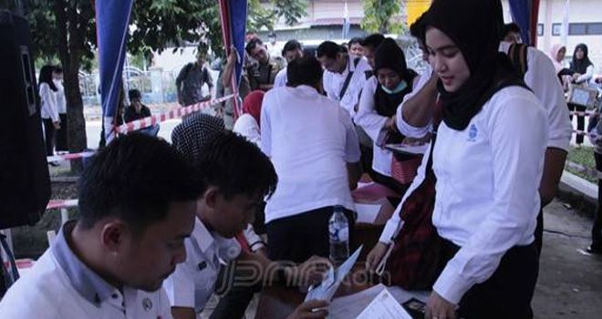 Peserta Tes CPNS, Ilustrasi.