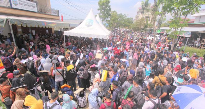 Rekrutmen CPNS Pemprov Kaltara pada 2017 lalu. Tahun ini, kembali dibuka rekrutmen CPNS.
