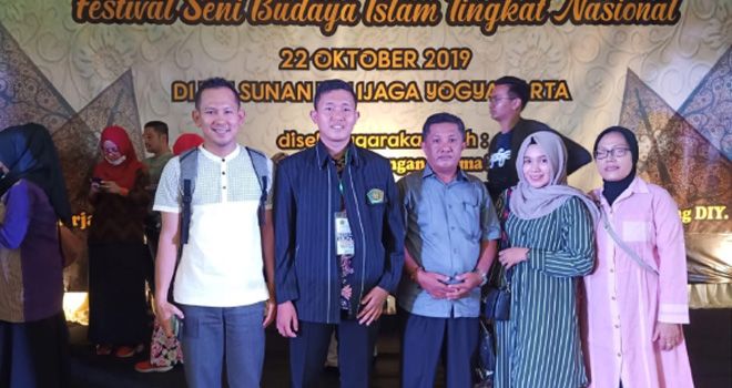 Peserta dan utusan Jambi pada Festival Seni Budaya Islam Usai mengikuti Technikal Metting belum lama ini.

