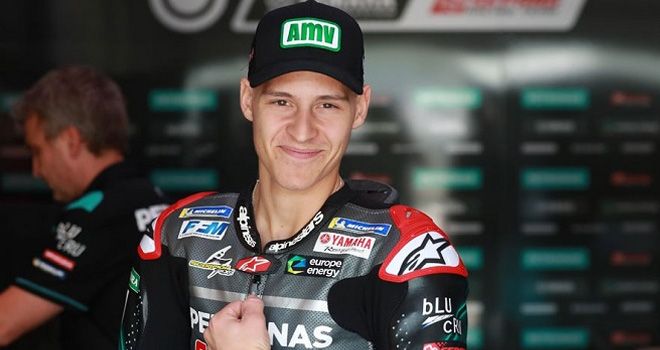 Pebalap Petronas Yamaha, Fabio Quartararo.