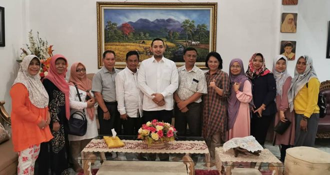 Pinto Jayanegara menghadiri peringatan Hari Pangan Sedunia (HPS) 2019, di Sulawesi Utara (Sultra), Jumat (1/11).