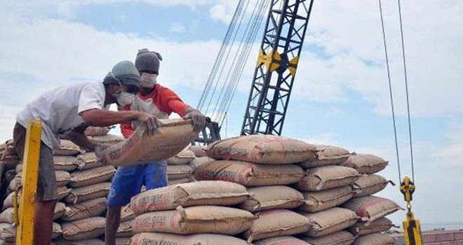 ILUSTRASI Semen Indonesia merambah pasar Tiongkok.
