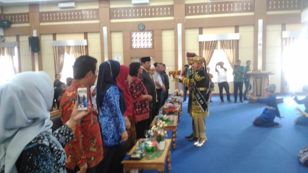 Kemendikbud RI saat hadir ke Sungai Penuh.