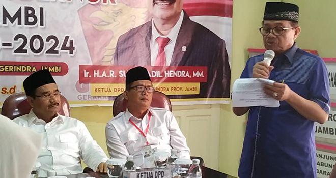 Fachrori berkesempatan menyampaikan visi dan misi di hadapan pengurus partai komando. Dalam pemaparannya, Fachrori menyampaikan beberapa poin terkait langkahnya kedepan di Pilgub 2020.