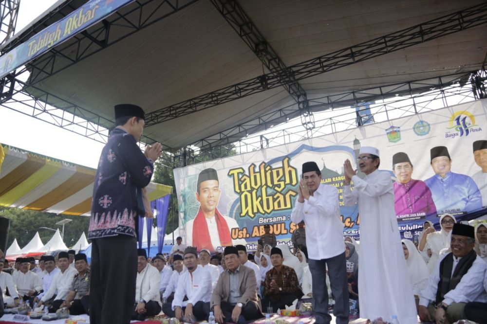 Wako AJB Dampingi UAS Tausiyah di Sungai Penu

