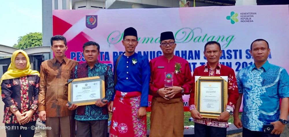 Wujudkan Kota Sehat, Sungai Penuh Raih Swasti Saba Padapa.

