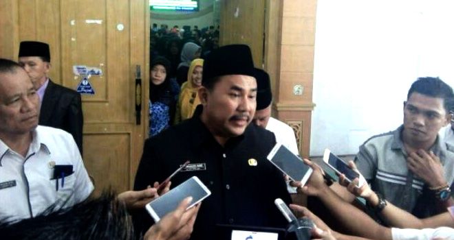 Wakil Bupati Sarolangun, Hillalatil Badri saat dikonfirmasi.
