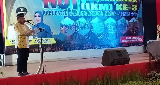 Wabup Hadiri HUT IKM Tanjabtim ke 3.