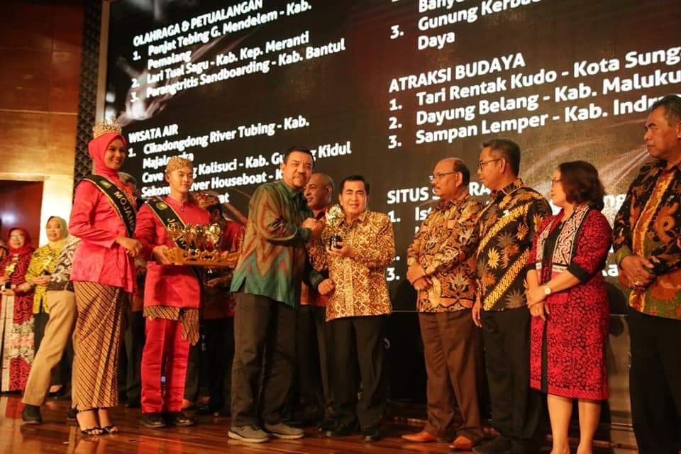 Tari Rentak Kudo Sungai Penuh Raih Juara 1 Atraksi Budaya Terpopuler dari Kemenparekraf RI.

