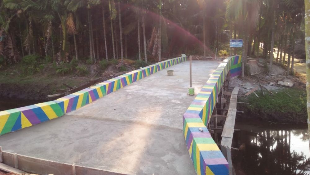 Pembangunan Tahap I dan II Tuntas, Ini yang Dibangun di Desa Pandan Lagan.

