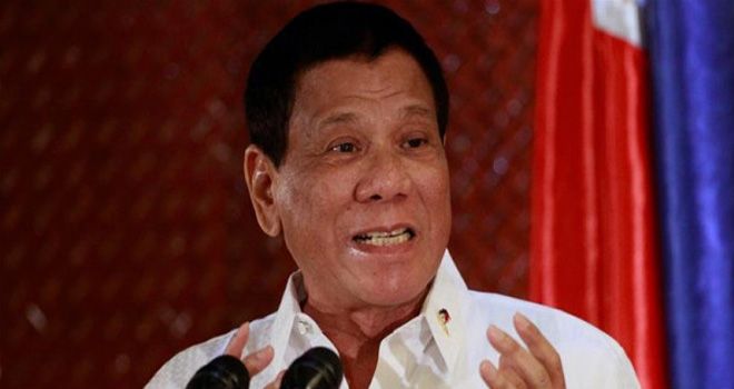 Presiden Filipina Rodrigo Duterte.