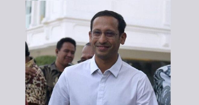 Menteri Pendidikan dan Kebudayaan (Mendikbud) Nadiem Makarim.
