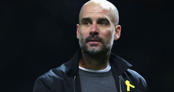 Pep Guardiola - Manajer Manchester City.