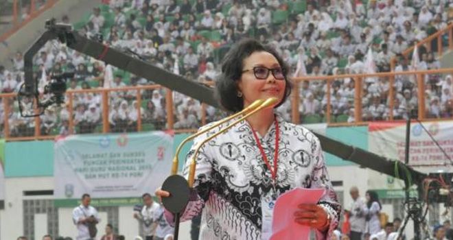Ketum PB PGRI Prof Unifah Rosyidi.