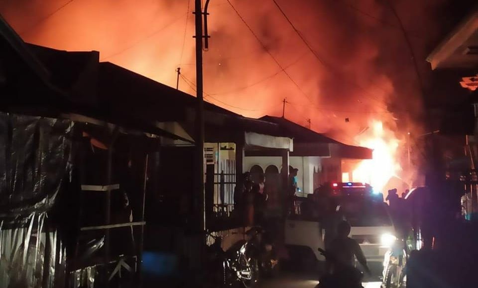 Kebakarab di Kerinci.
