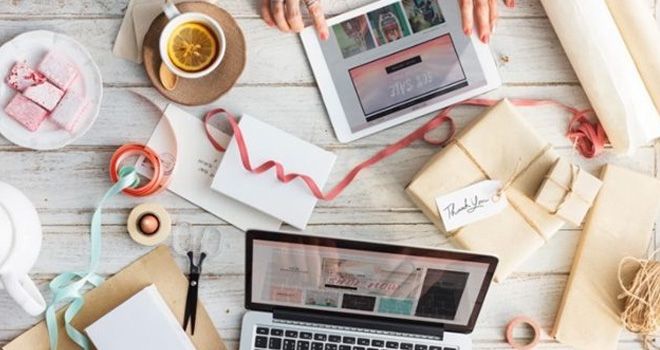 Ilustrasi jualan online.