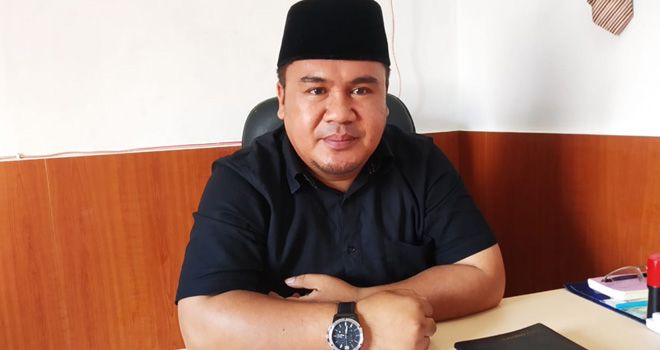  Abdul Rahim M.Pd.I. Wakil Gubernur Bawaslu Merangin yang juga koordinator divisi SDM dan Organisasi Bawaslu Kabupaten Merangin.