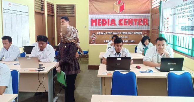 Peserta Panwascam di Kabupaten Batanghari.