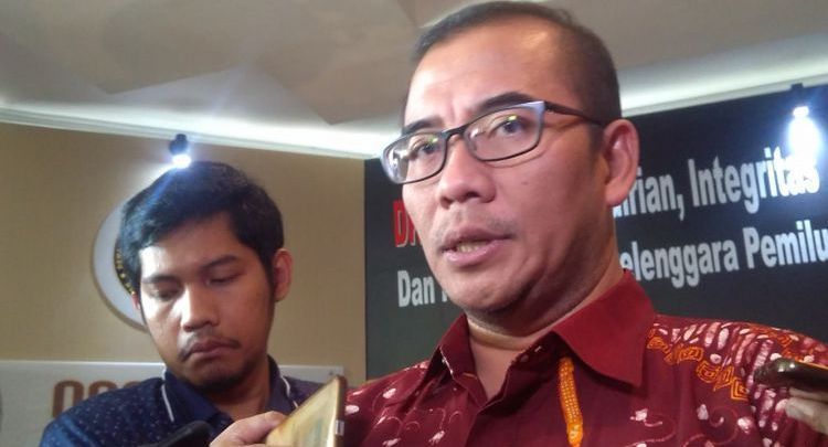 Komisioner KPU Hasyim Asyari.