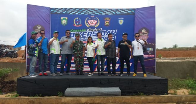  Drag bike yang digelar di sircuit Swarnadwipa, Muara Bungo, Sabtu 21 Desember 2019.