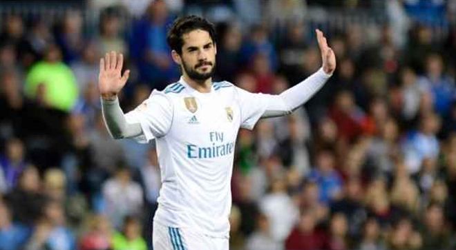 Gelandang Real Madrid, Isco.