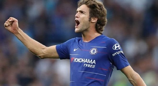 Bek Chelsea, Marcos Alonso.