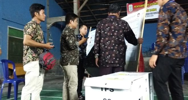 Panitia Perhelatan Pemilihan Kepala Desa (Pilkades) Kota Tuo Ujung Pasir,