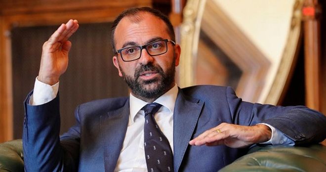 Menteri Pendidikan Italia Lorenzo Fioramonti.