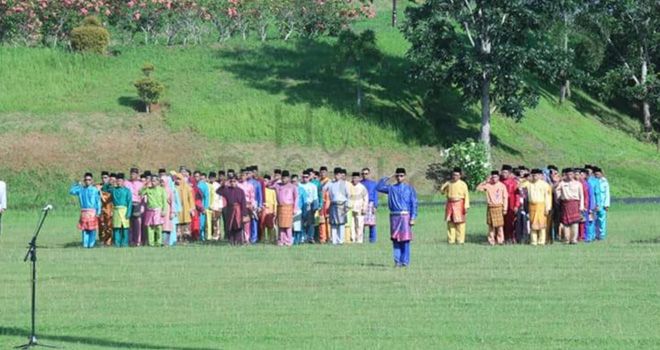 Pemkab Tanjabtim Gelar Upacara Peringatan HUT Provinsi Jambi Ke-63.