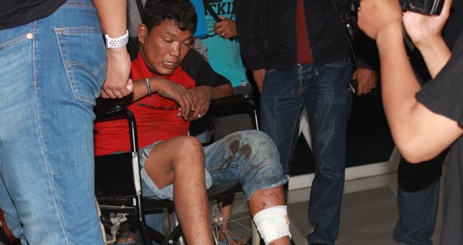 Dua Pelaku Pembunuhan Sadis di Belakang Polsek Kota Baru Jambi Ditembak Polisi.