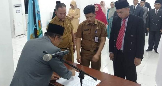 43 Pejabat Eselon III dan IV Sungai Penuh Dilantik.