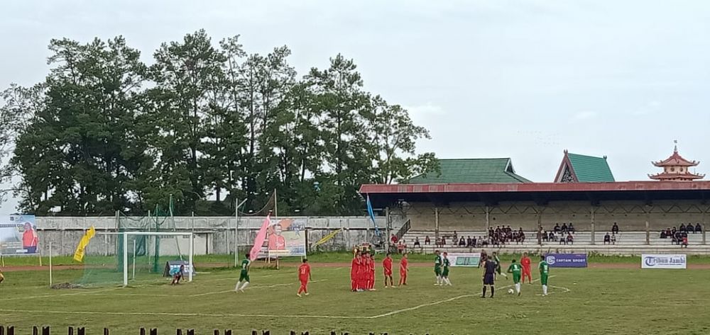 Kota Jambi Unggul 1-0 Atas Tanjabbar.

