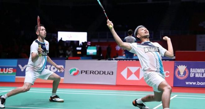 Fajar Alfian/Muhammad Rian Ardianto sukses ke semifinal Malaysia Masters 2020. Mereka mengalahkan Marcus Fernaldi Gideon/Kevin Sanjaya Sukamuljo. 

