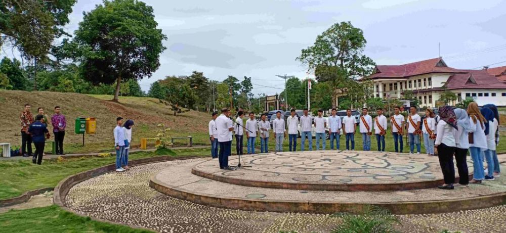 Wabup Tanjabtim Lantik Bujang Gadis Periode 2020 – 2023.