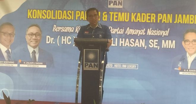 Ketua DPW PAN Provinsi Jambi, Bakri.