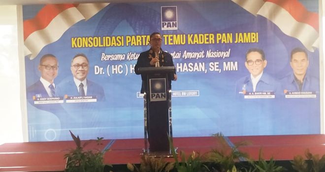 Ketua Umum DPP PAN, Zulkifli Hasan (Zulhas).