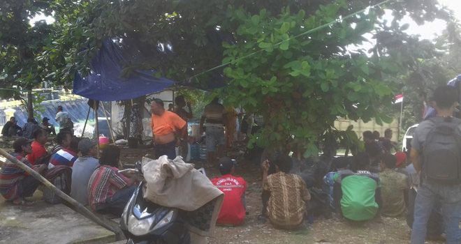 Masyarakat 12 desa di Kecamatan Mandiangin, terus melakukan aksinya hingga ada kejelasan terkait konfliknya dengan PT. Agro Alam Sejahtera (AAS).