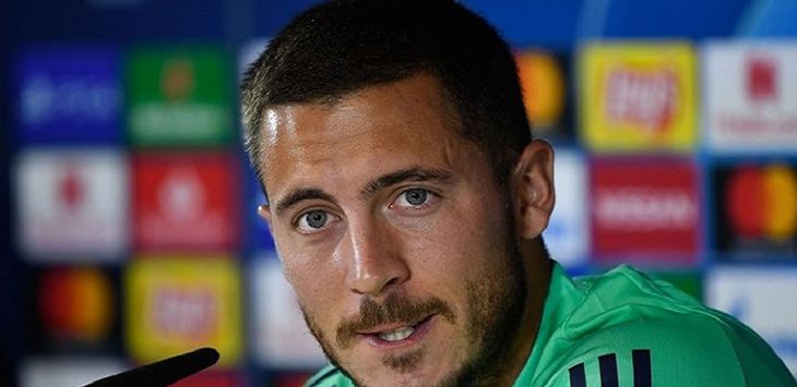 
Gelandang serang Real Madrid, Eden Hazard.

 


