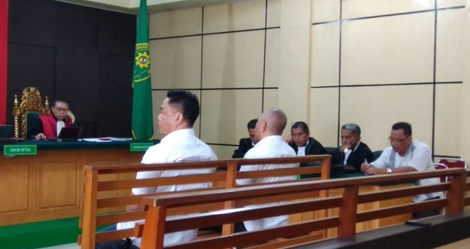 Saksi yang dihadirkan oleh jaksa mengakui adanya manipulai laporan progress pengerjaan proyek gedung Asrama Haji Jambi agar pencairan bisa lebih besar

