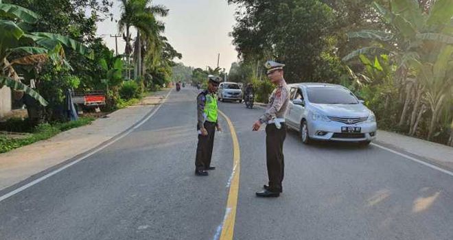 Lokasi Kecelakaan Maut di Berembang.