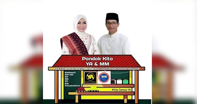 Duet Yunninta Asmara dan Mahdan atau sering dijuluki YA - MAHA semakin banyak diterima oleh masyarakat Kabupaten Batanghari. Dua tokoh politik senior ini dinilai akan membawa Kabupaten Batanghari unggul dibidang ekonomi dan sumber daya manusia (SDM).