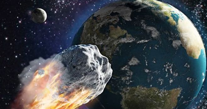 Asteroid raksasa dekati bumi.