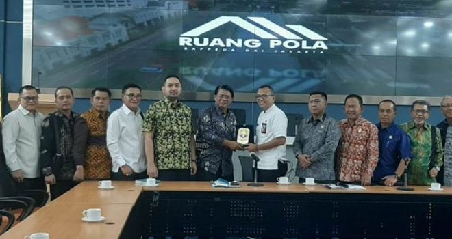 Banggar DPRD Studi Banding ke Bappeda DKI Jakarta.