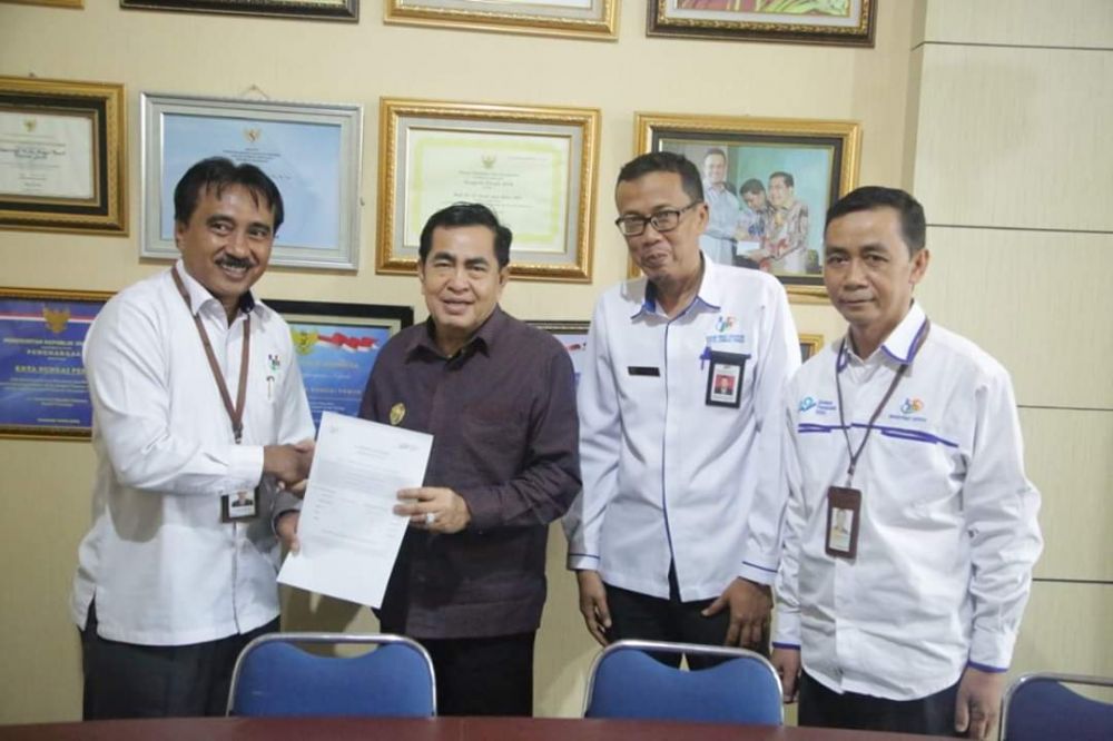 Wako AJB Lakukan Input Data, Support Sensus Penduduk 2020.