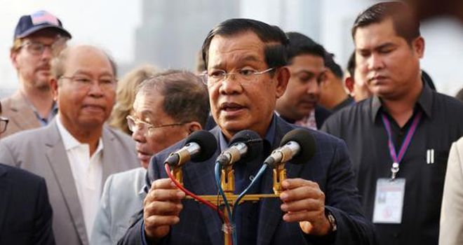 Hun Sen.
