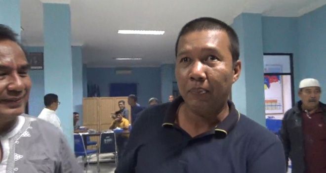Kandidat petahana Pilbup Tanjung Jabung Timur, Romi Hariyanto.