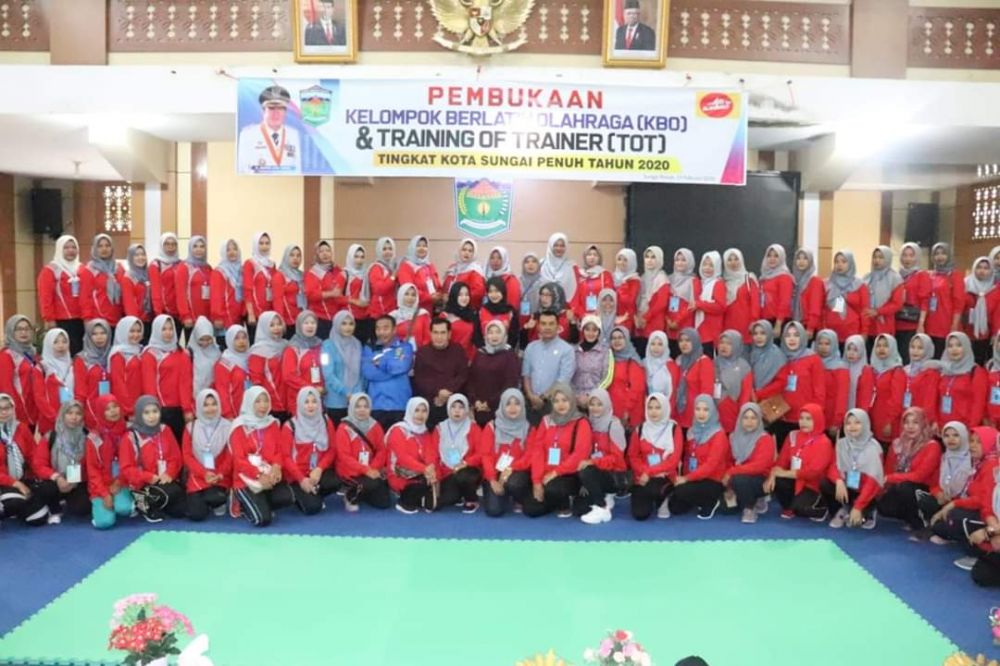 Wako AJB Buka KBO dan TOT Tingkat Kota Sungaipenuh

